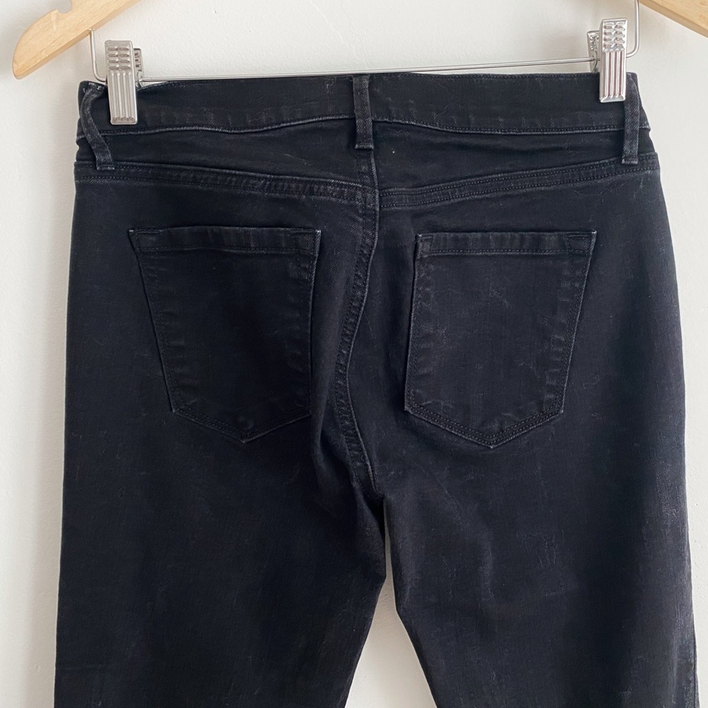 LOFT Modern Straight Denim Jeans, Size 26 (2) – Black - Picture 7 of 9